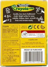 Tiza Escolar Blanca Set 12 Uds Antipolvo